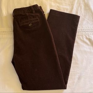 Brown Corduroy Charter Club Pants